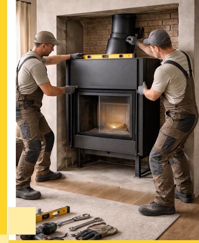 Установка каминных топок в Щекине под ключ от 18526 р. | ЭриданЕкн