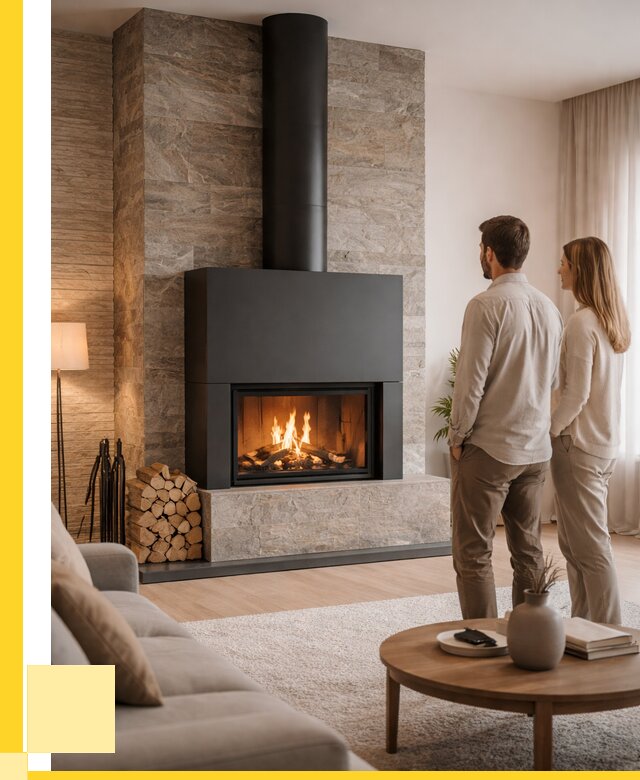 Закрытые камины под ключ в Щекине от 123504 р., ЭриданЕкн