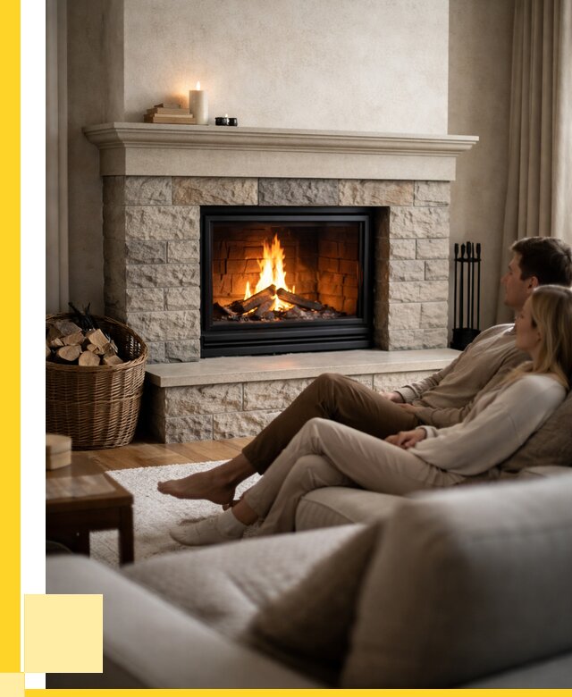 Камины в частном доме под ключ в Щекине от 205840 р. | ЭриданЕкн