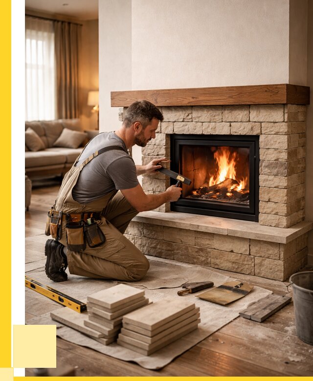 Строительство каминов в Щекине от 154380 р., ЭриданЕкн - под ключ