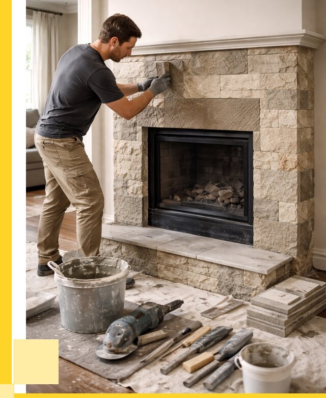 Ремонт каминов и печей в Щекине от 15438 р. | ЭриданЕкн