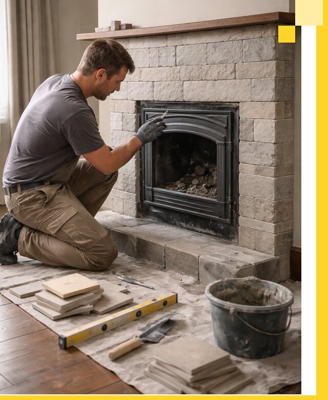 Профессиональный ремонт каминов в Щекине восстановление и сервис