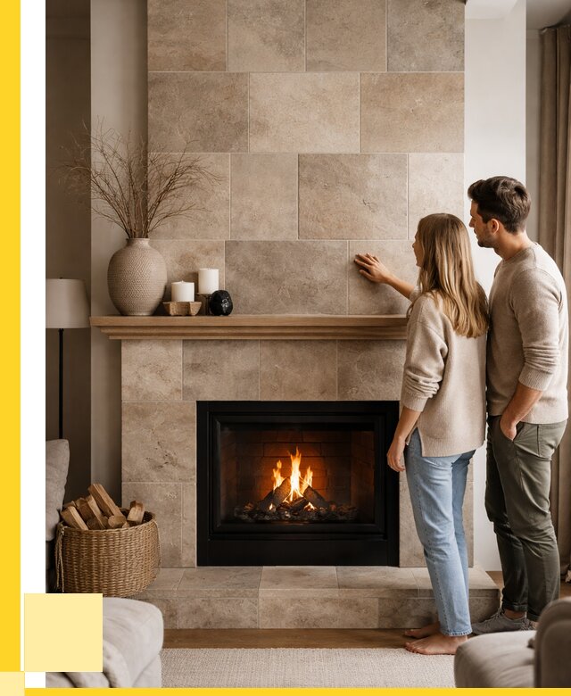 Облицовка каминов керамогранитом в Щекине от 4631 р. | ЭриданЕкн