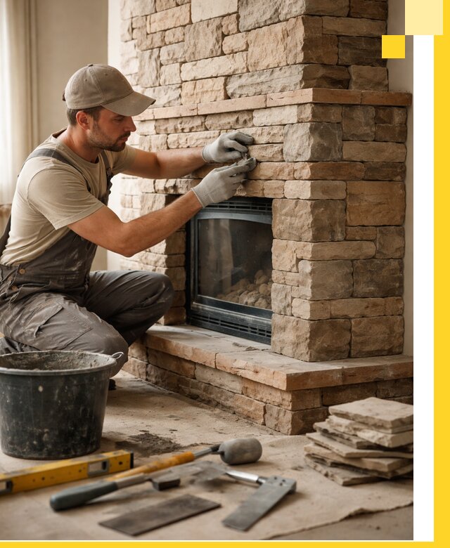 Проектирование и установка печей-каминов под ключ в Щекине