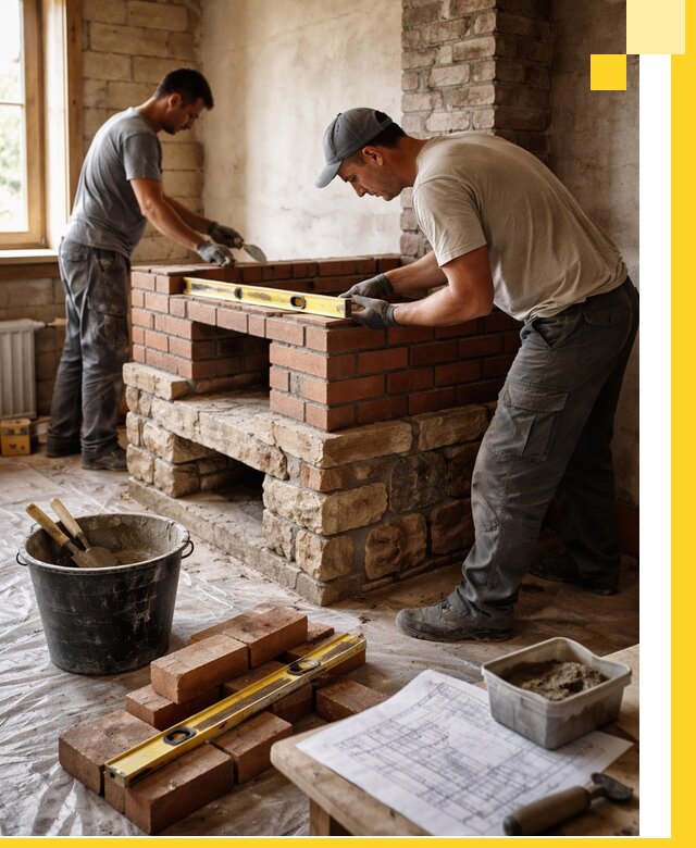 Изготовление и установка печей под ключ в Щекине с гарантией