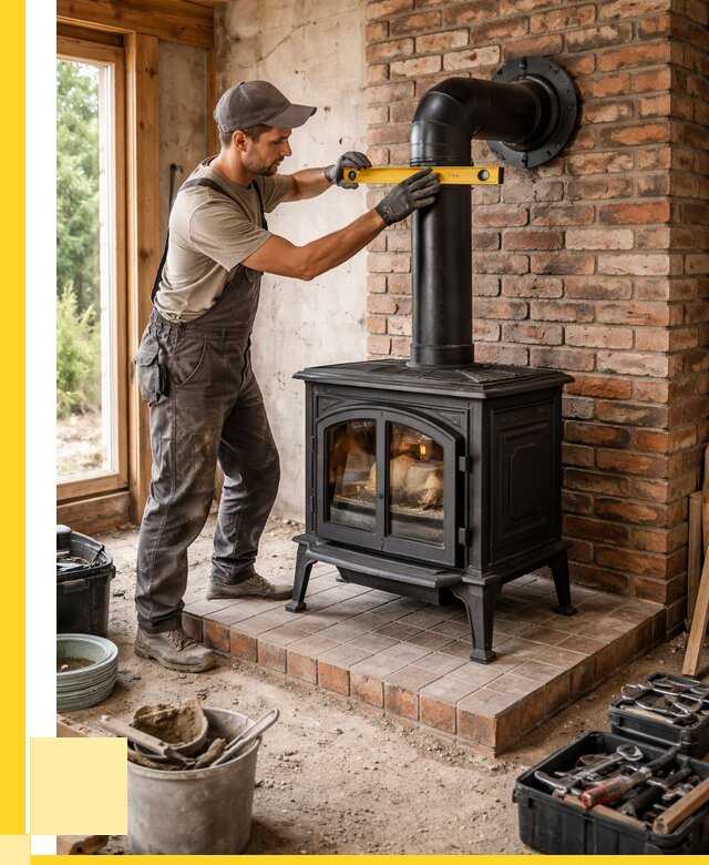 Монтаж печей установка банной печи в Щекине от 15438 р. | ЭриданЕкн