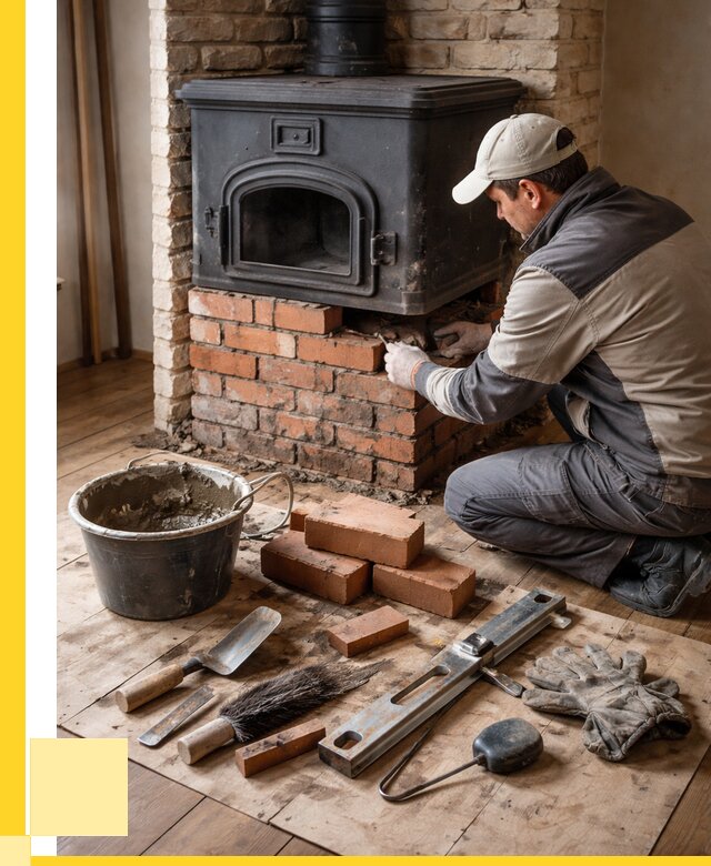 Ремонт печей в Щекине от 12350 р., услуги печника ЭриданЕкн