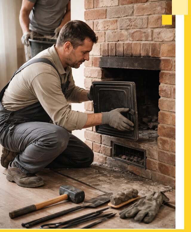 Ремонт печей в Щекине с гарантией качества и безопасности