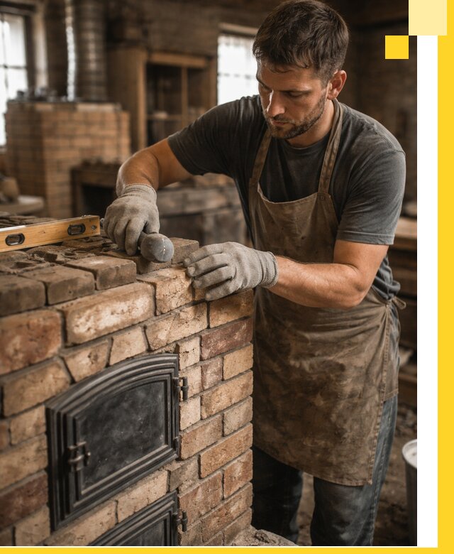 Изготовление печей на заказ в Щекине с проектом и монтажом