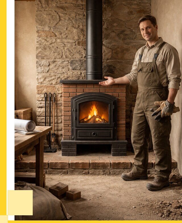 Печи отопительные из кирпича в Щекине от 82336 р., ЭриданЕкн