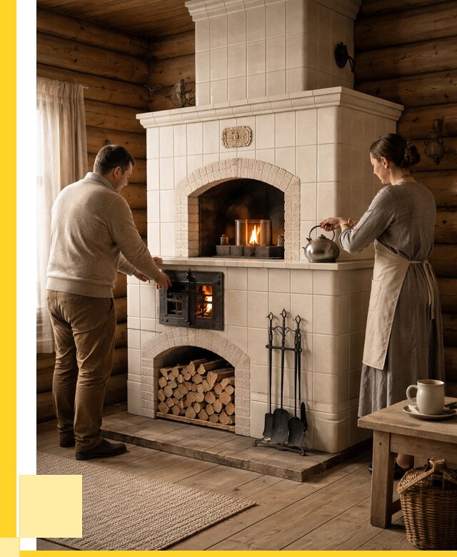 Русские печи в Щекине: установка от 154380 р. ЭриданЕкн