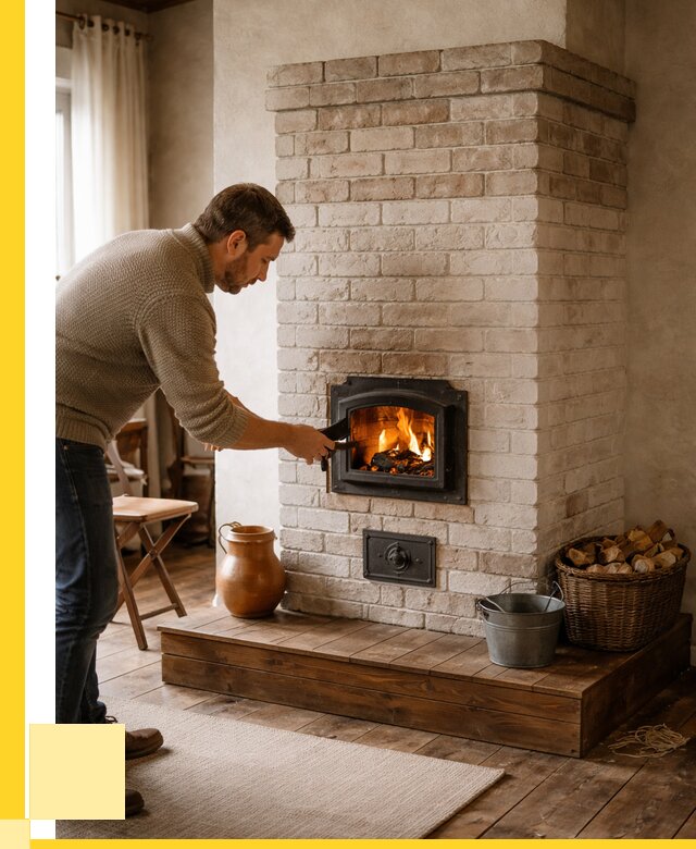 Печь голландка из кирпича в Щекине от 87482 р. | ЭриданЕкн