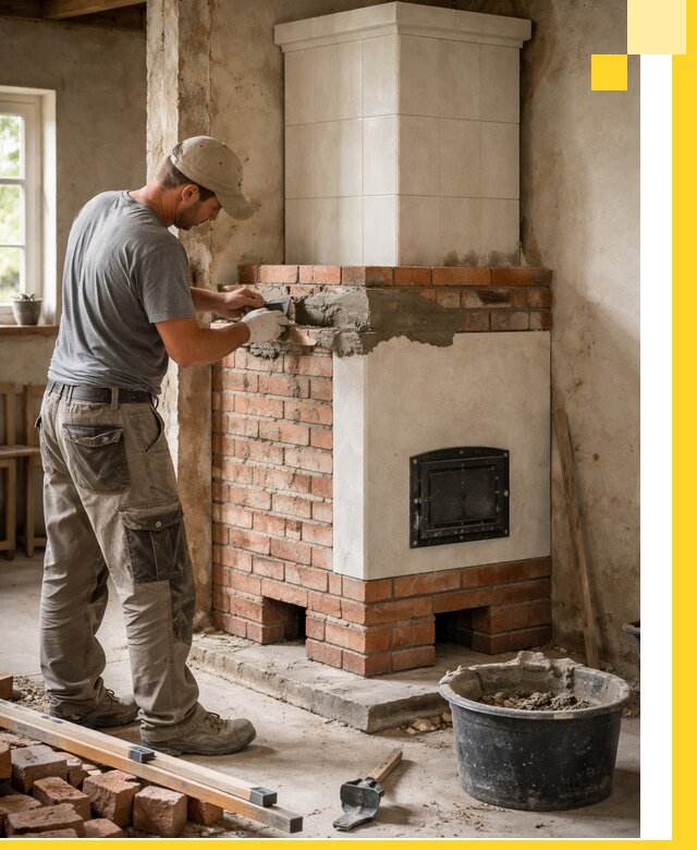 Изготовление и установка печей-голландок под ключ в Щекине