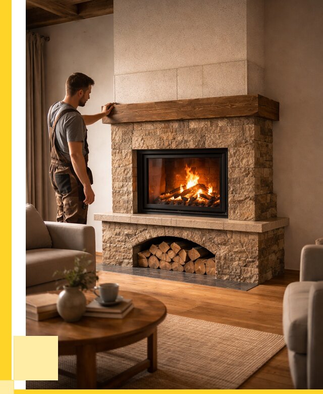 Печи камины для дома под ключ в Щекине от 56606 р. | ЭриданЕкн