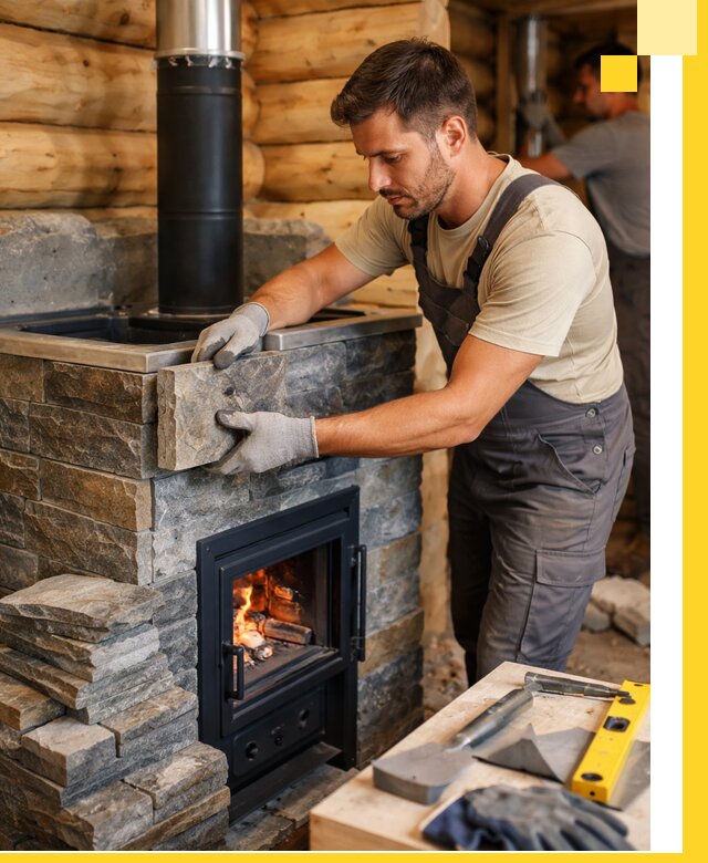 Печи для бани под ключ в Щекине: изготовление и монтаж