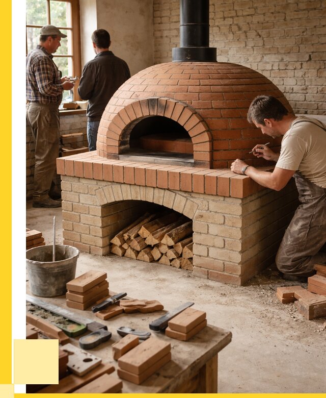 Помпейская печь дровяная для пиццы в Щекине | ЭриданЕкн от 205840 р.