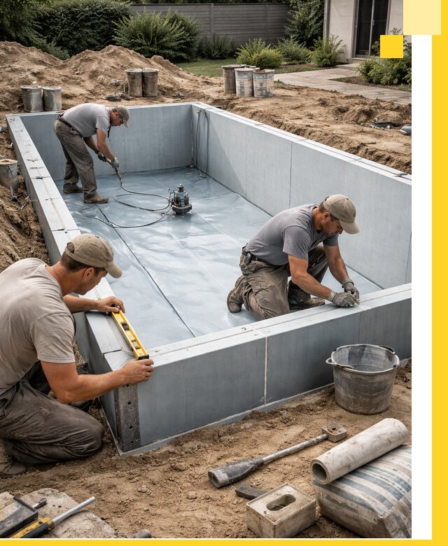 Профессиональный монтаж бассейнов под ключ в Щекине с гарантией