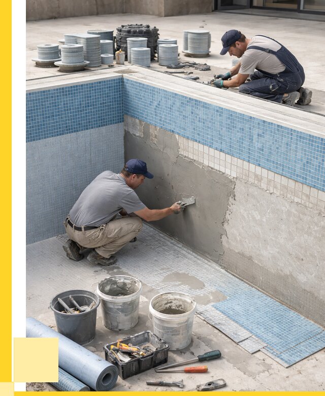 Ремонт и обслуживание бассейнов в Щекине от 25730 р. | ЭриданЕкн