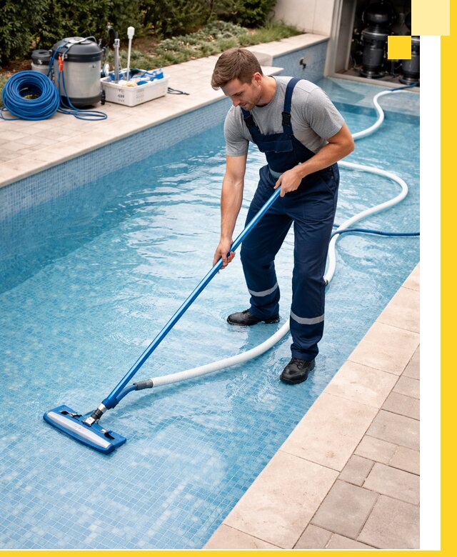 Профессиональная чистка бассейнов и фильтров в Щекине под ключ