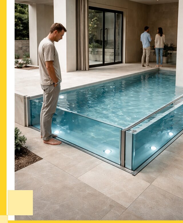 Стеклянные бассейны в Щекине от 1235040 р. | ЭриданЕкн — мозаика