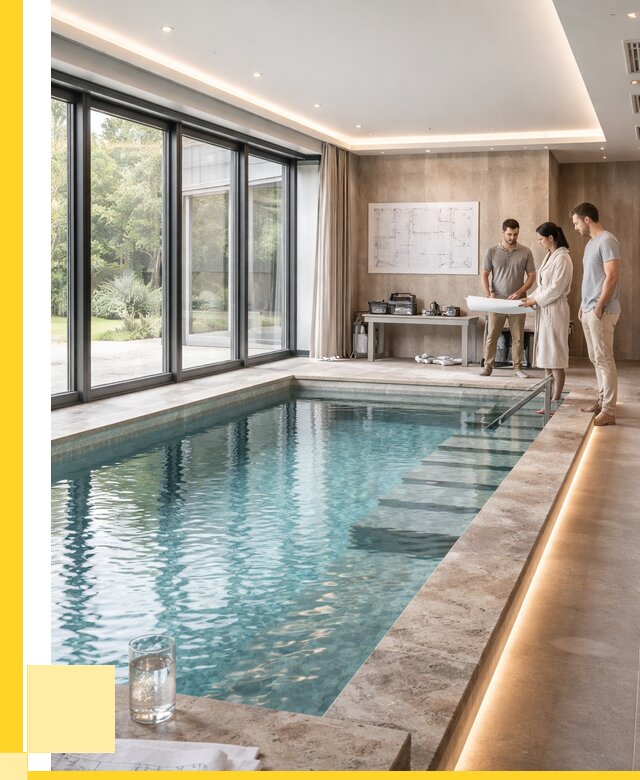 Закрытые бассейны под ключ в Щекине от 2573000 р. | ЭриданЕкн