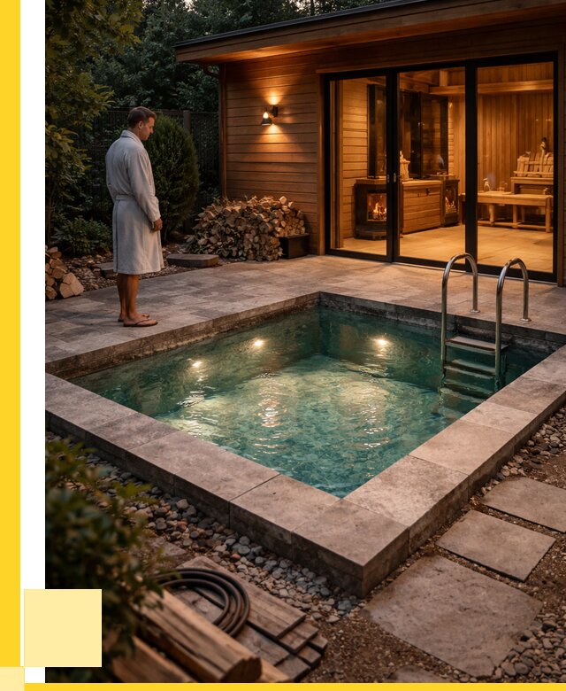 Бани с бассейном под ключ в Щекине от 97774 р. | ЭриданЕкн