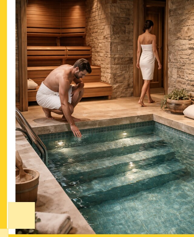 Сауна с бассейном под ключ в Щекине от 123504 р., ЭриданЕкн