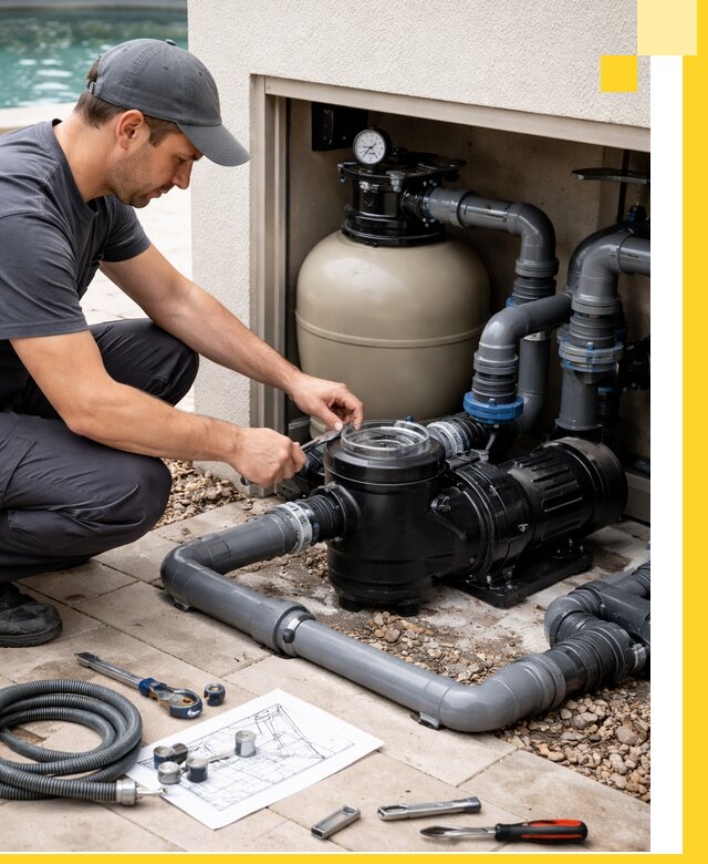 Поставка, монтаж и сервис насосов для бассейнов в Щекине