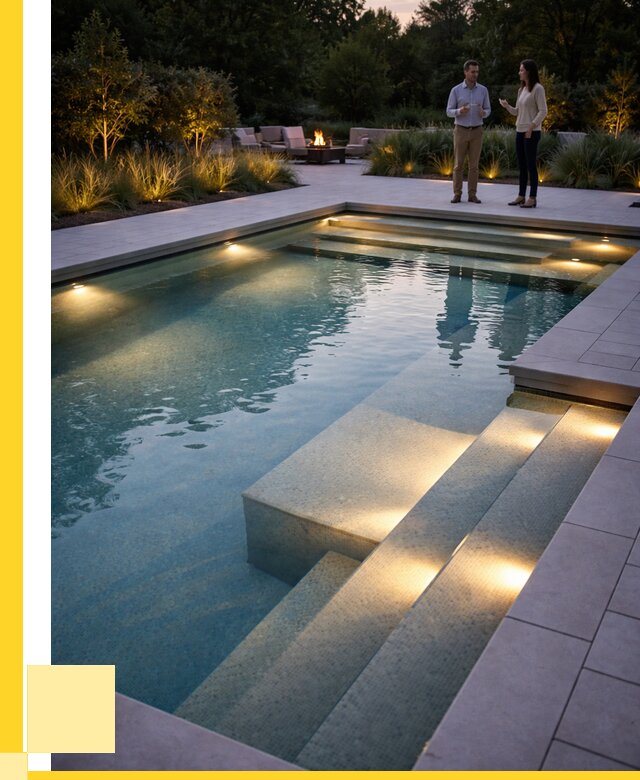 Освещение бассейнов в Щекине под ключ от 25730 р. | ЭриданЕкн