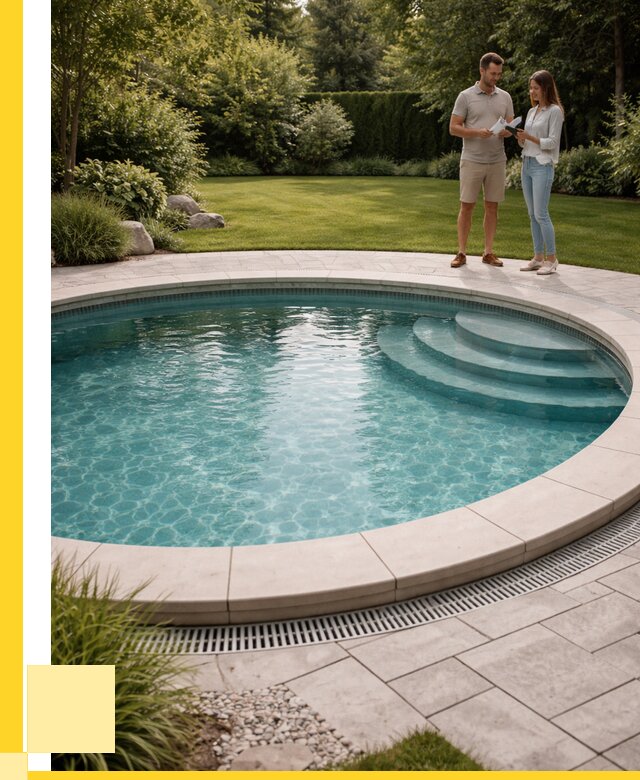 Круглые каркасные бассейны купить в Щекине от 257300 р. | ЭриданЕкн