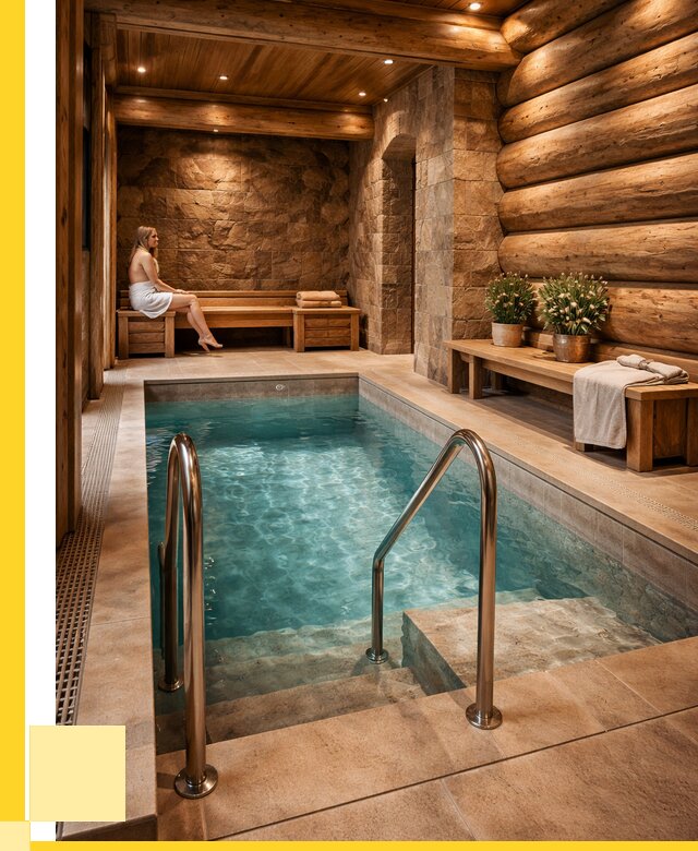 Аренда бани с бассейном в Щекине от 1543800 р. | ЭриданЕкн