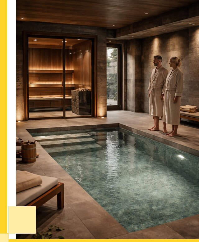 Сауна с большим бассейном в Щекине от 1235040 р. ЭриданЕкн