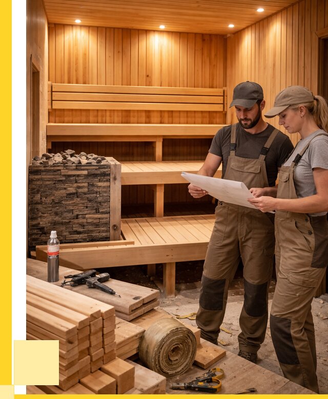 Строительство саун в Щекине под ключ от 257300 р., ЭриданЕкн