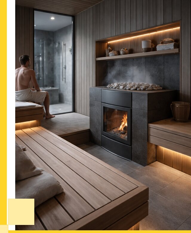 Проект сауны в частном доме в Щекине от 36022 р. | ЭриданЕкн