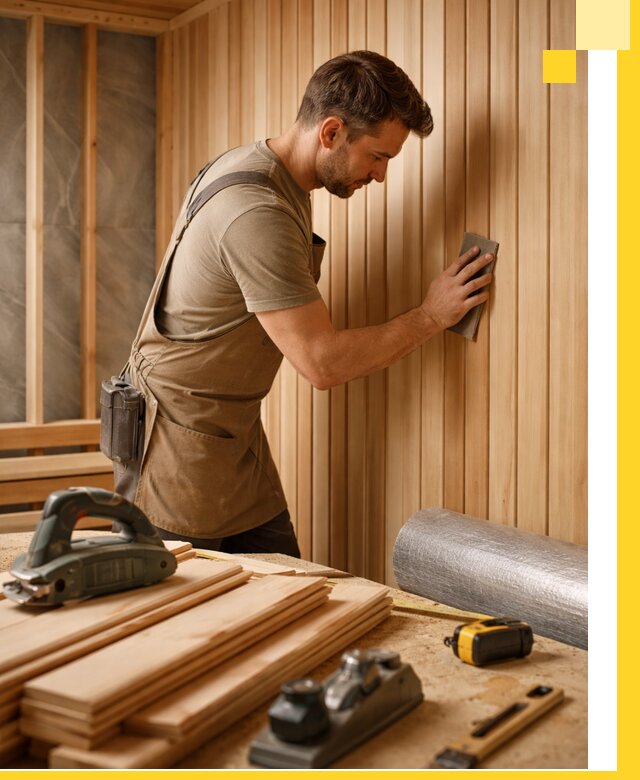 Профессиональная отделка саун и парных под ключ в Щекине