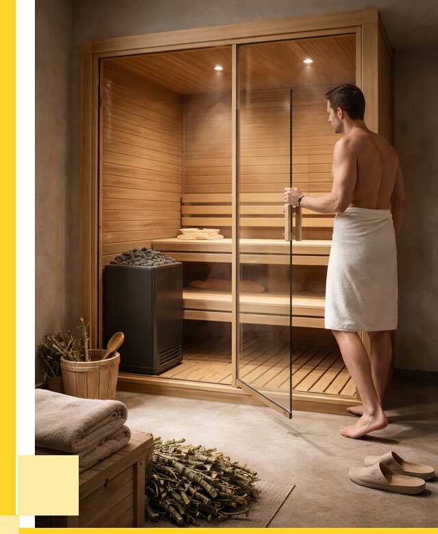 Купить мини сауны для дома в Щекине от 72044 р. ЭриданЕкн