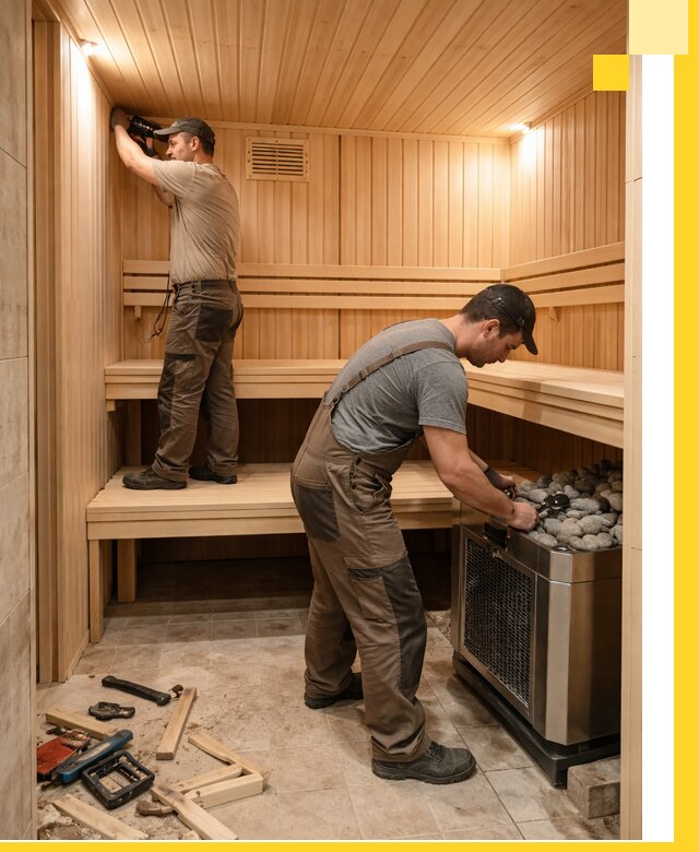 Купить сауну под ключ в Щекине с монтажом и гарантией