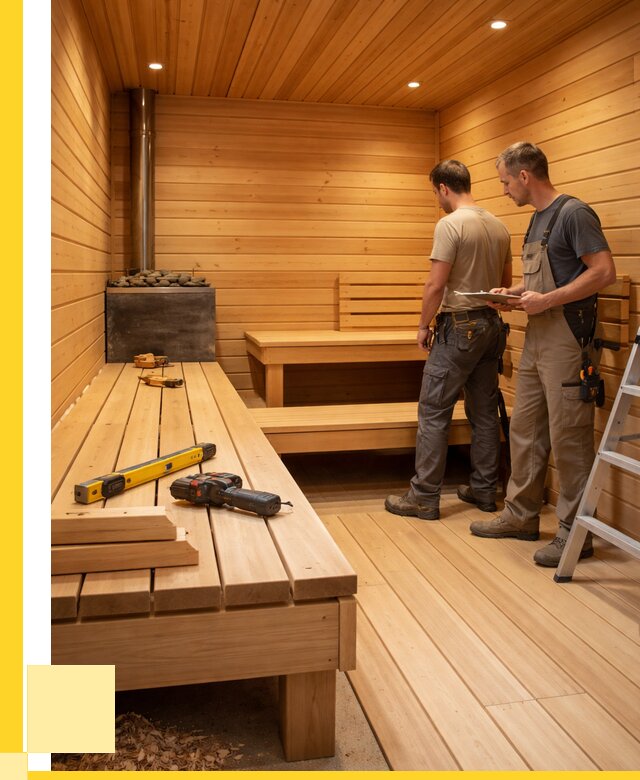 Отделка бань и саун в Щекине по цене от 4631 р. | ЭриданЕкн