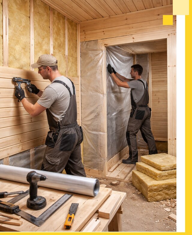 Бани под ключ в Щекине с проектом и полным монтажом