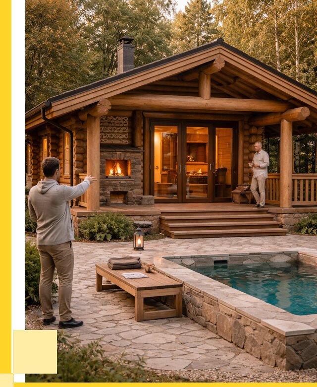 Проекты бань и хамам в Щекине от 25730 р. | ЭриданЕкн