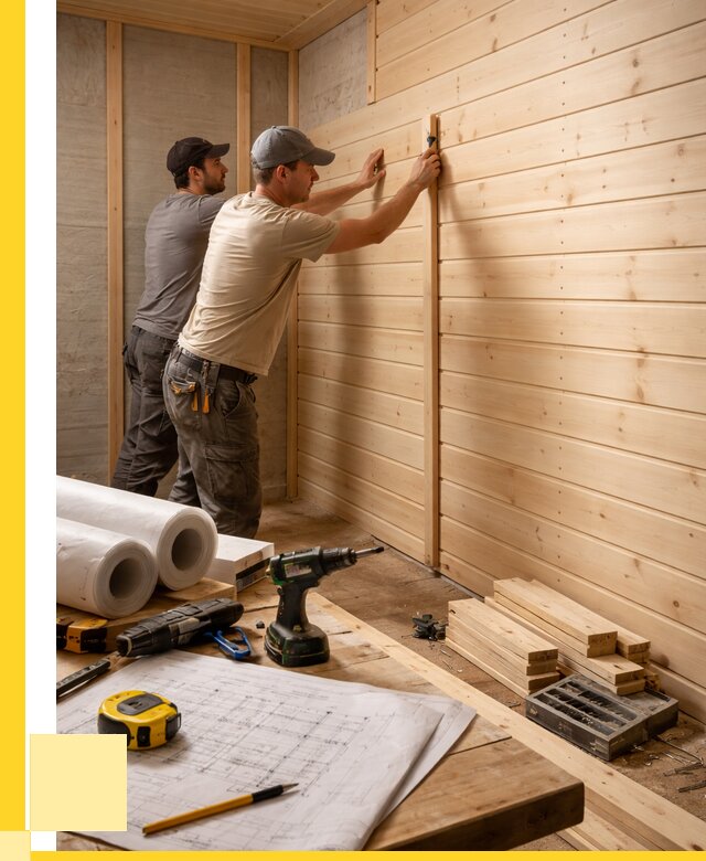 Обшивка бани вагонкой в Щекине от 1235 р., ЭриданЕкн