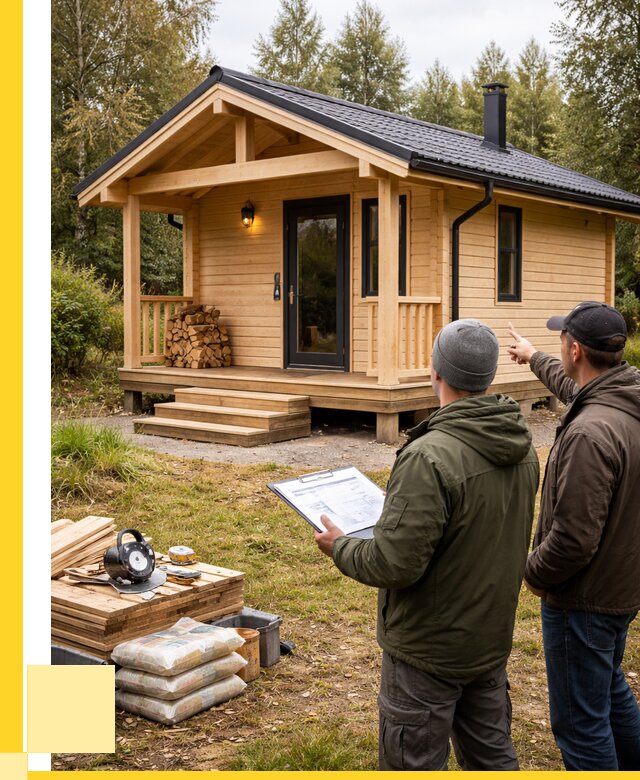 Каркасные бани под ключ в Щекине от 308760 р. | ЭриданЕкн