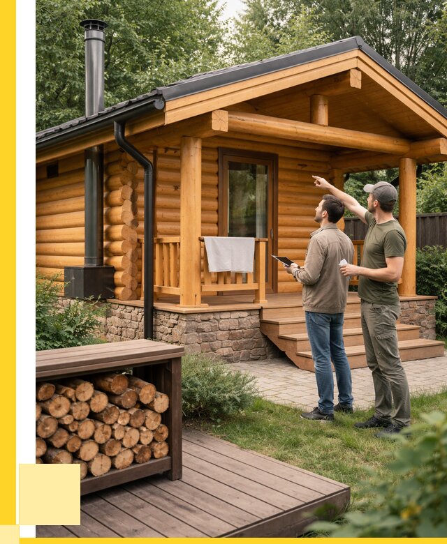 Бани для дачи под ключ в Щекине от 257300 р. | ЭриданЕкн