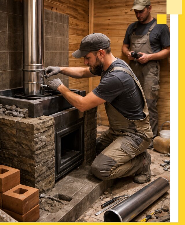 Изготовление и установка банных печей под ключ в Щекине