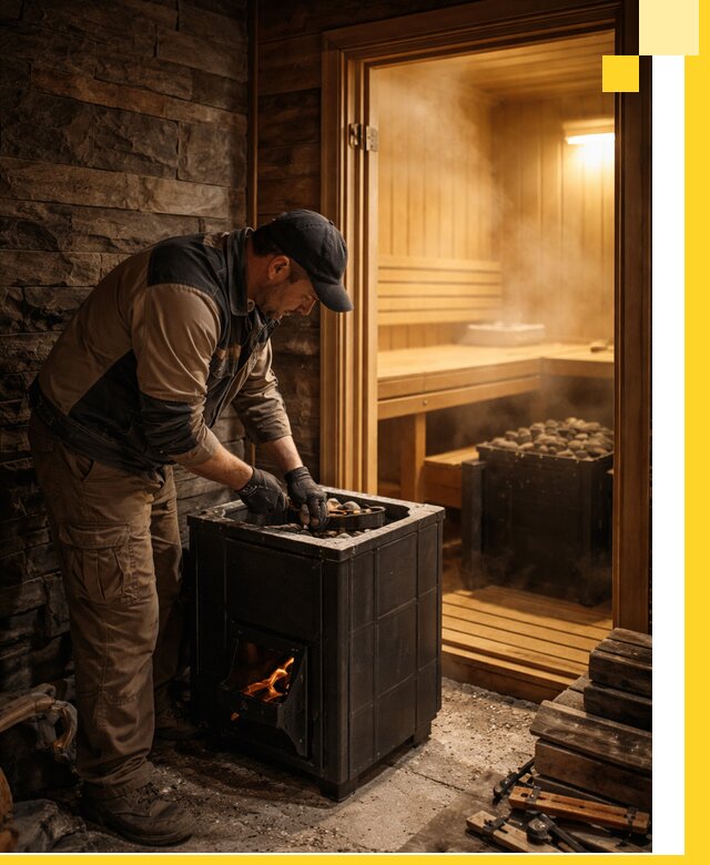 Строительство бани с сауной под ключ в Щекине от проекта до сдачи