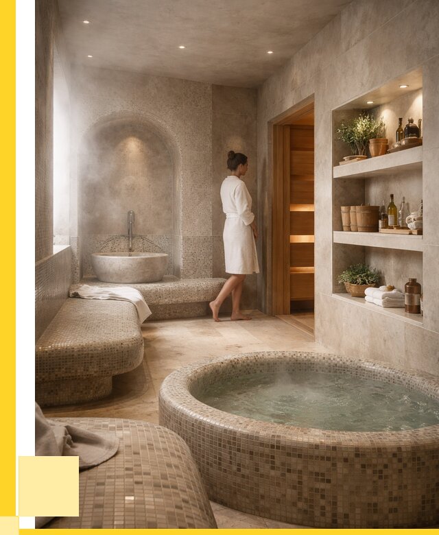 Строительство бани с хамамом в Щекине от 771900 р. | ЭриданЕкн