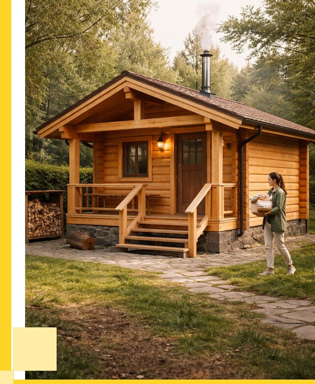 Купить баню под ключ в Щекине от 668980 р. | ЭриданЕкн