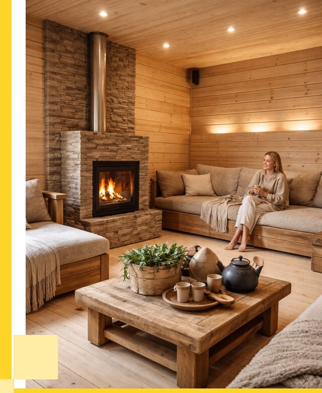 Проект бани с комнатой отдыха в Щекине от 36022 р. | ЭриданЕкн