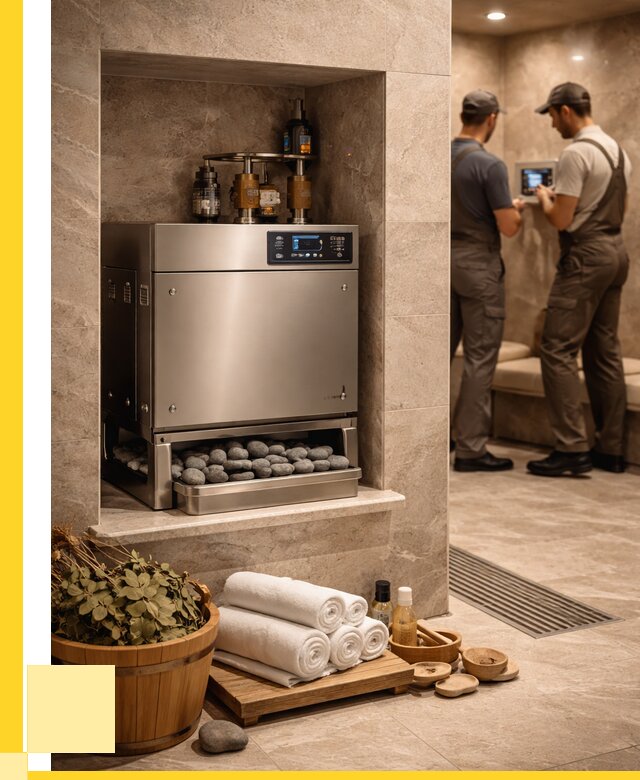 Парогенераторы для хамама в Щекине от 77190 р. | ЭриданЕкн