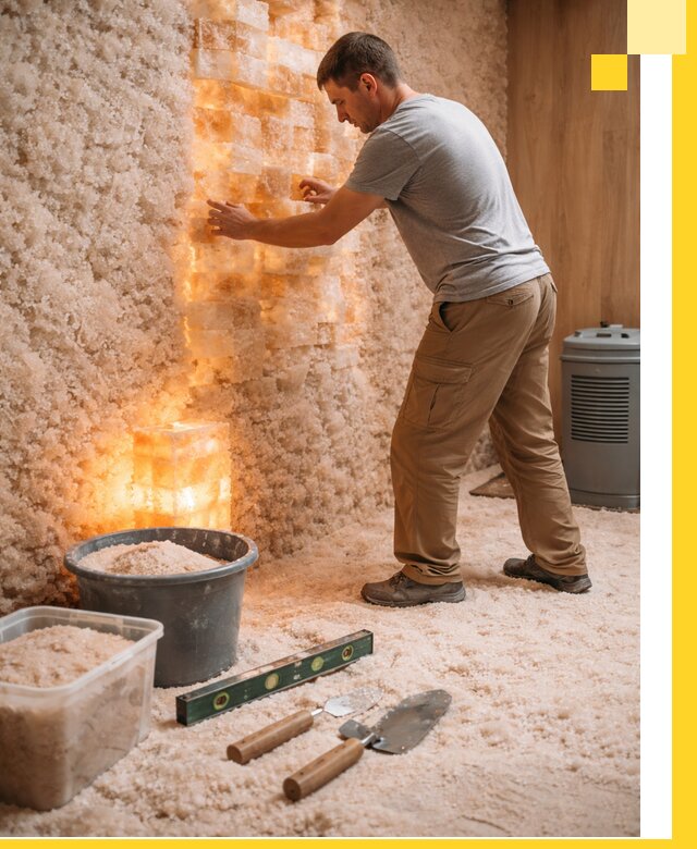 Проектирование и монтаж соляных комнат в Щекине под ключ